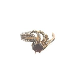 Artisan Garnet Sterling Ring, size 7